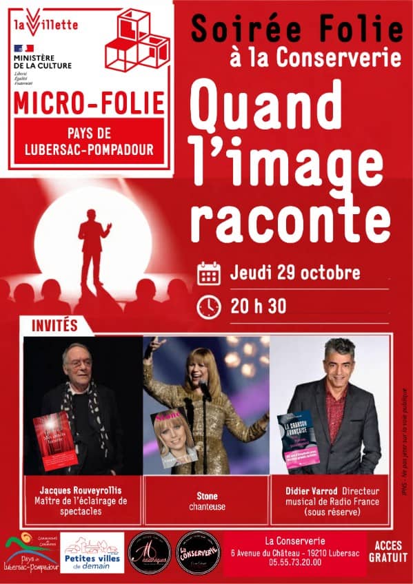 Illustration de l'événement : Micro-Folie : Soirée Folie - "Quand l'image raconte"