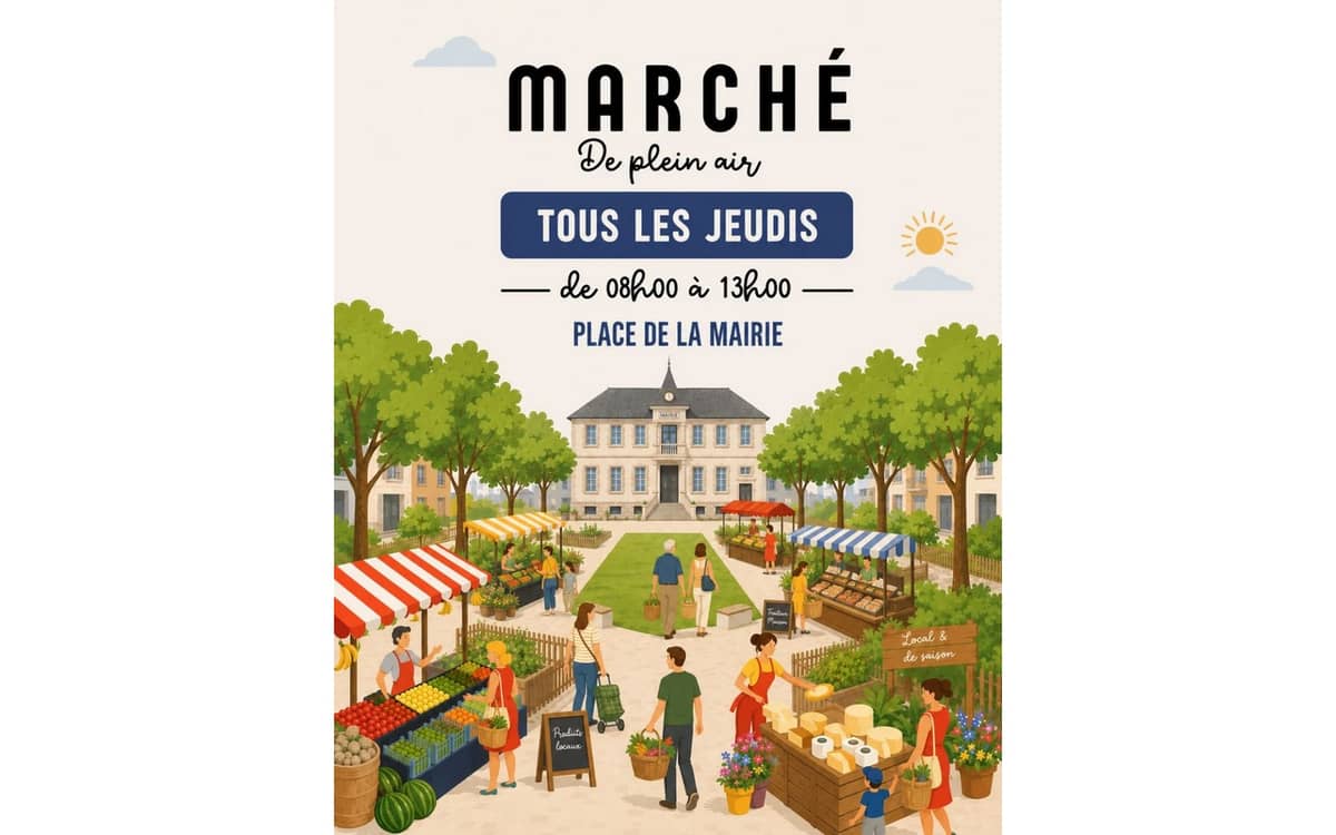 Illustration de l'événement : Marché hebdomadaire