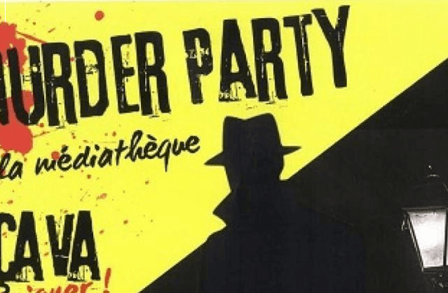 Illustration de l'événement : Murder Party spéciale Halloween (Médiathèque du centre)