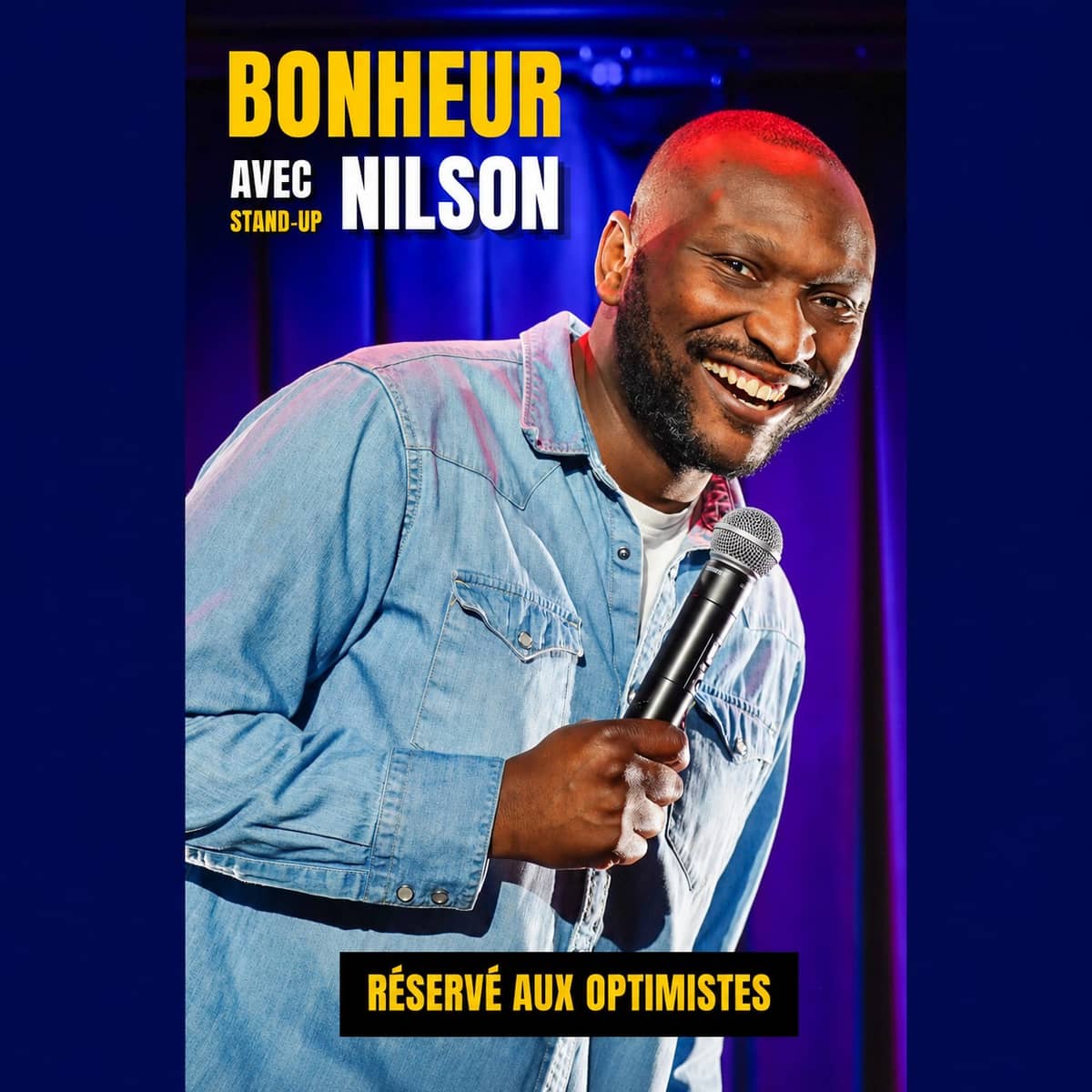 Illustration de l'événement : Spectacle d'humour Nilson dans Bonheur - à Niort