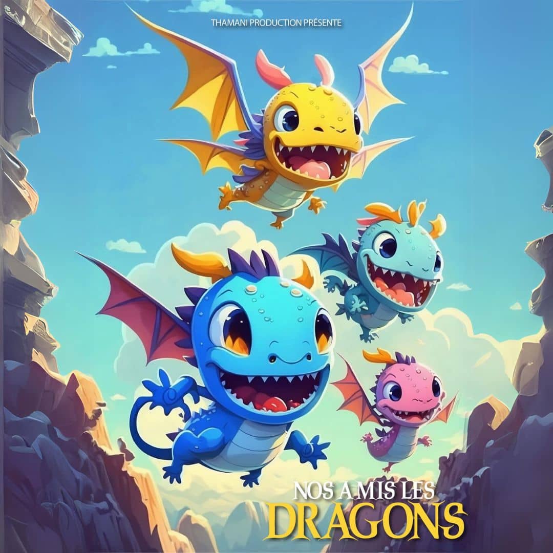 Illustration de l'événement : Nos amis les dragons – spectacle enfants 3-8 ans à Niort