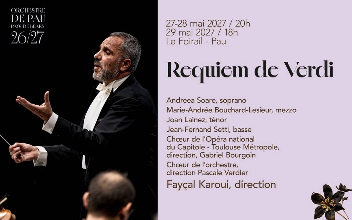 Illustration de l'événement : OPPB - Concert Symphonique "Requiem de Verdi"