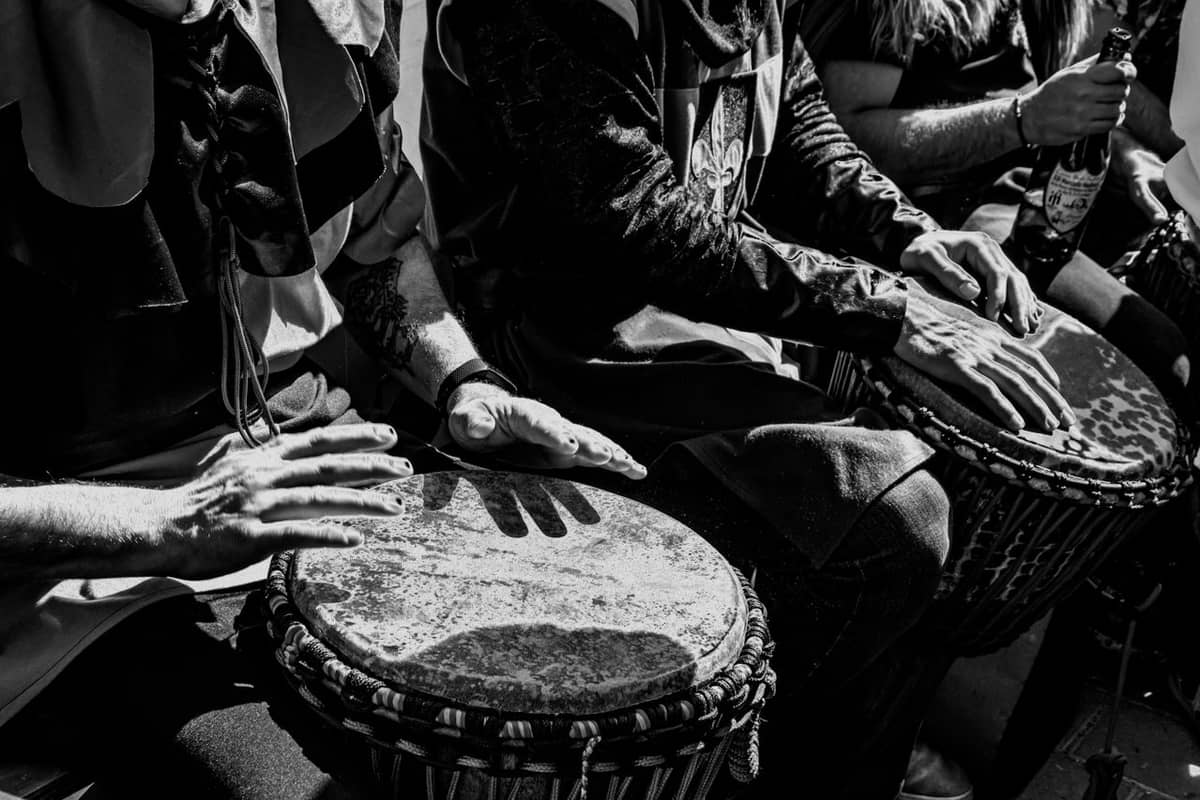 Illustration de l'événement : Quinzaine d'Octobre - musique : percussions avec Salim