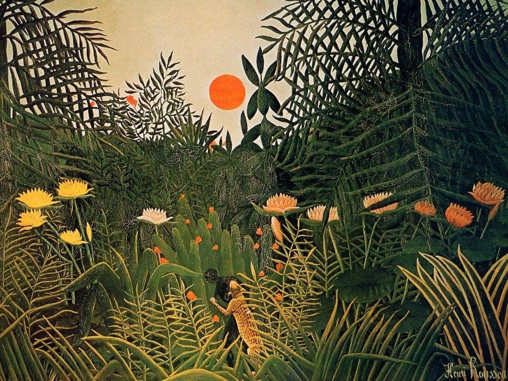 Illustration de l'événement : Les paysages extraordinaires du Douanier Rousseau