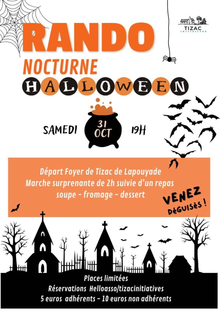 Illustration de l'événement : Rando Nocturne d’Halloween