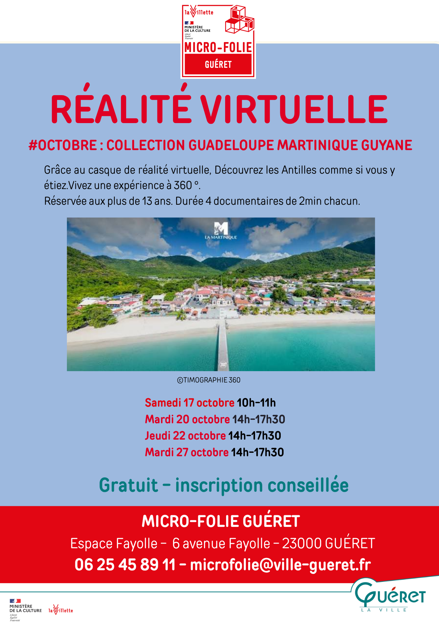 Illustration de l'événement : Réalité Virtuelle Les Antilles