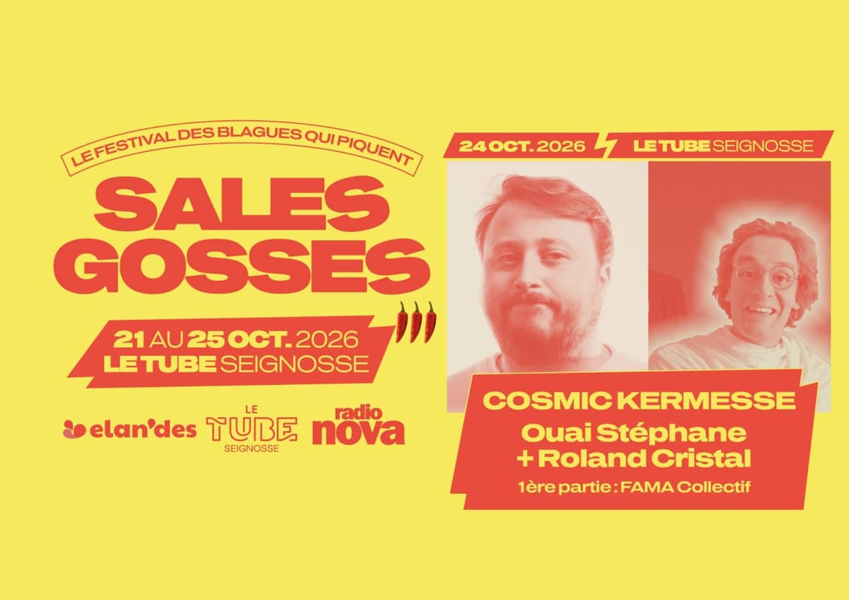 Illustration de l'événement : Cosmic Kermesse - Ouai Stéphane + Roland Cristal (1ère partie FAMA Collectif)