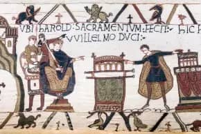 Illustration de l'événement : La tapisserie de Bayeux. Actualité d’une broderie entre histoire et fils à retordre