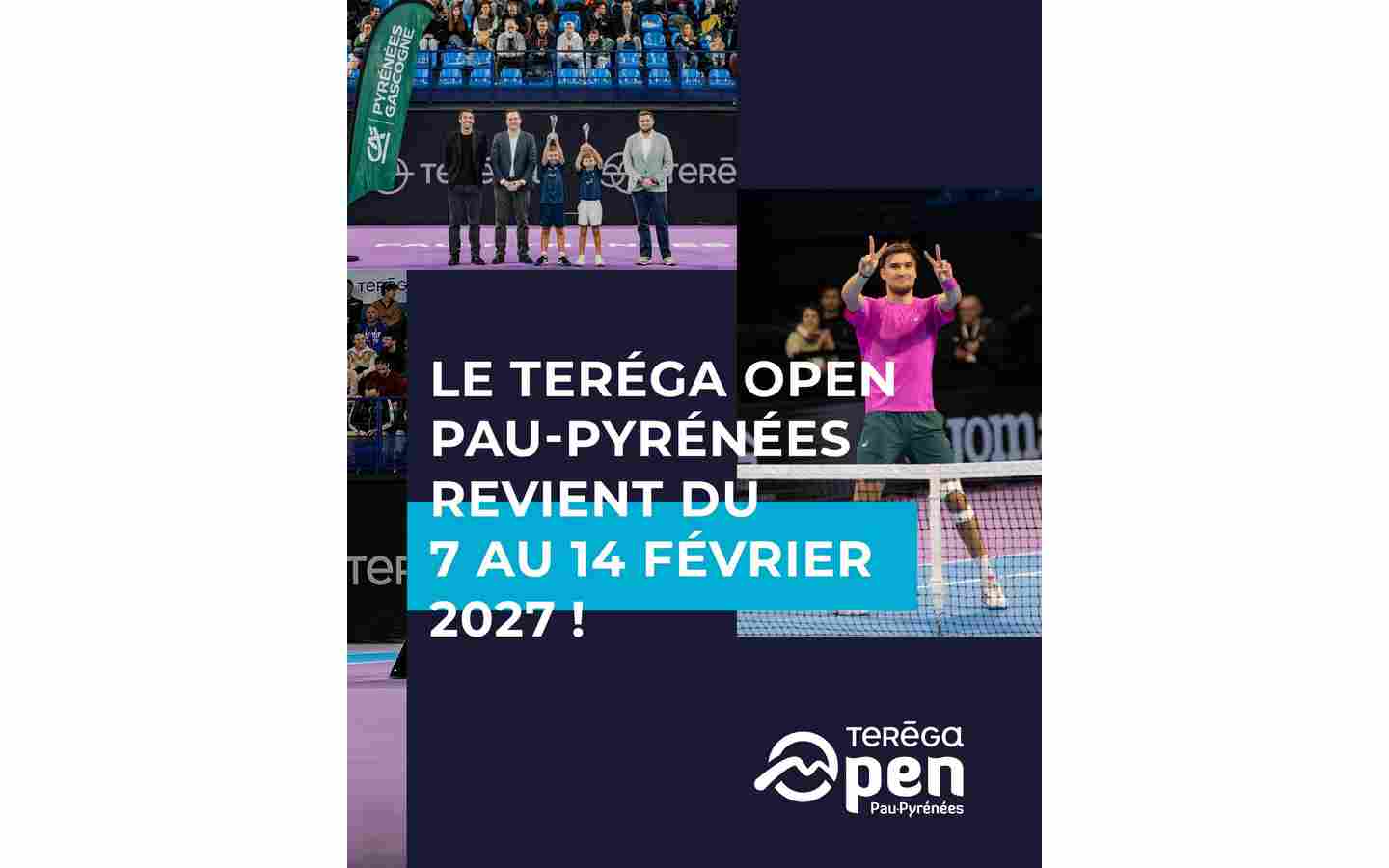 Illustration de l'événement : Tennis: Terega Open Pau Pyrénées