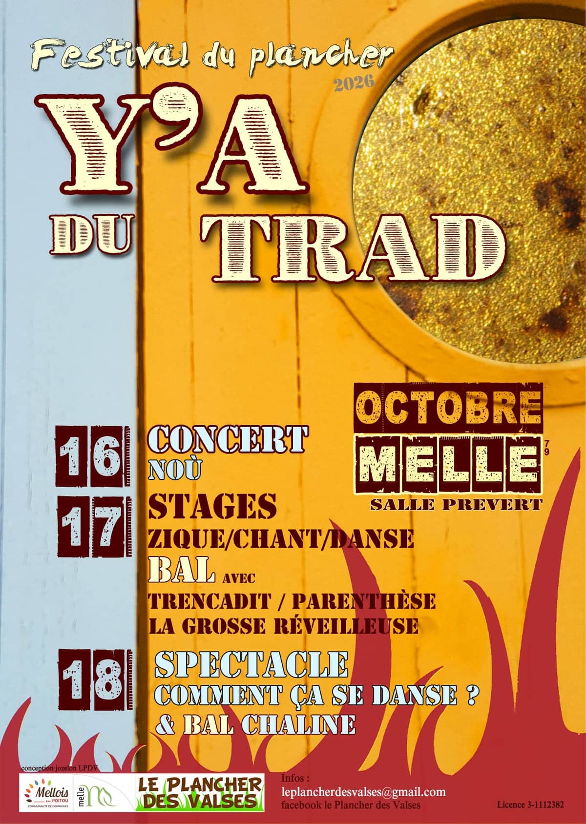 Illustration de l'événement : Festival Y a du Trad ! - Stages et concerts