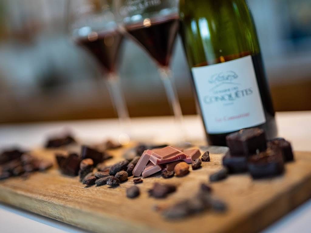 Illustration de l'événement : ATELIER VINS & CHOCOLATS - DOMAINE DES CONQUÊTES