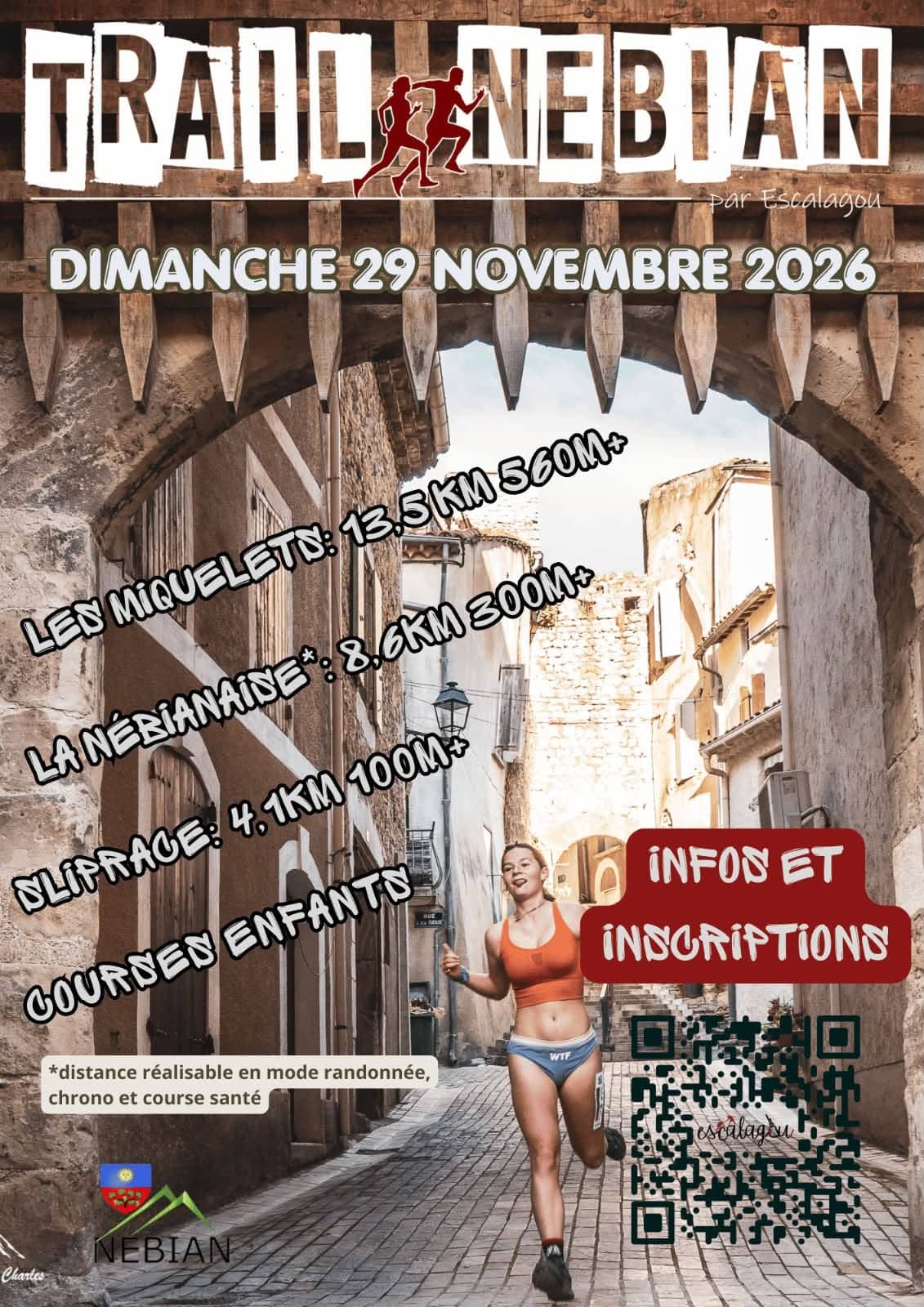 Illustration de l'événement : 9ÈME ÉDITION TRAIL DE NEBIAN