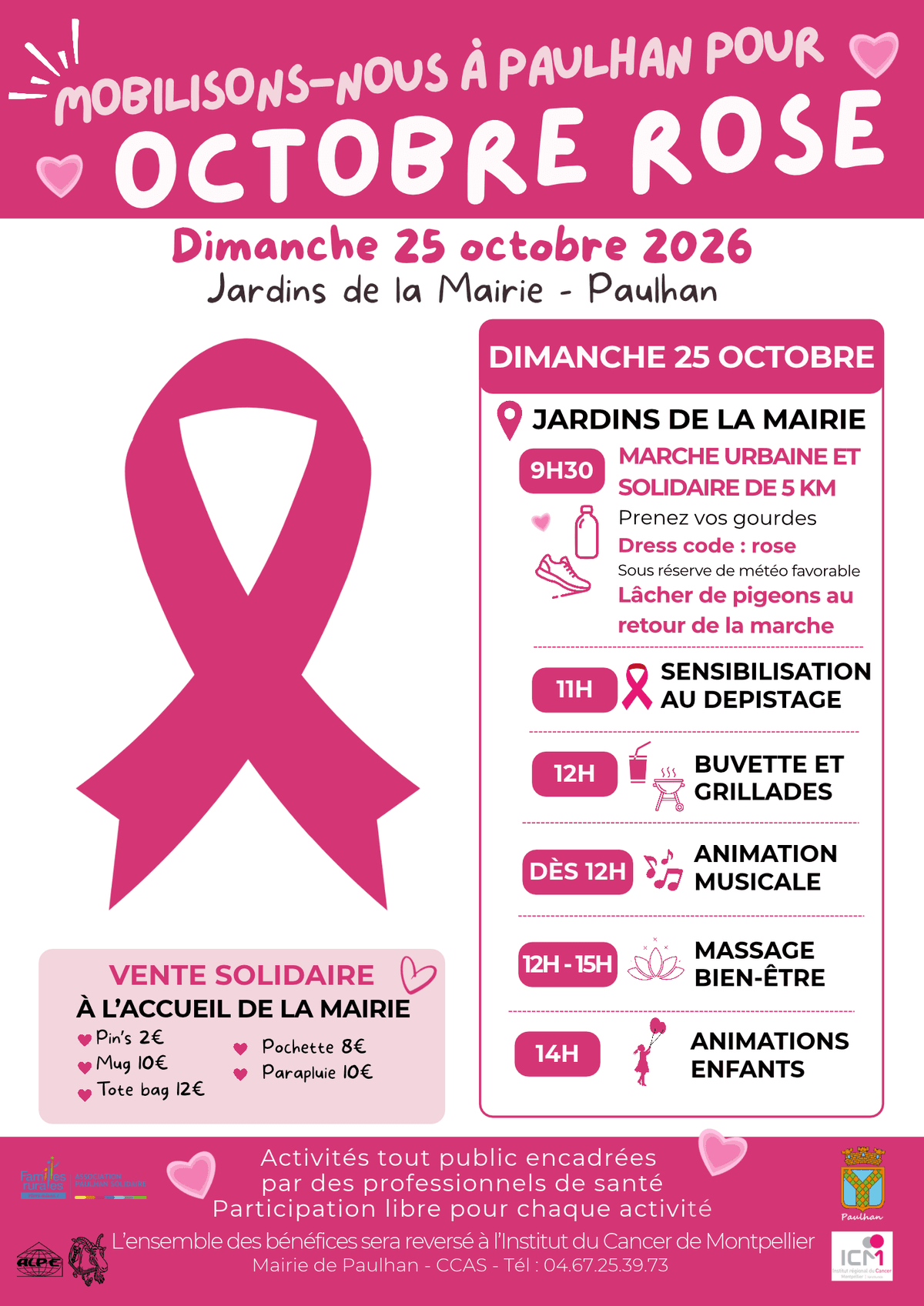 Illustration de l'événement : OCTOBRE ROSE 2026