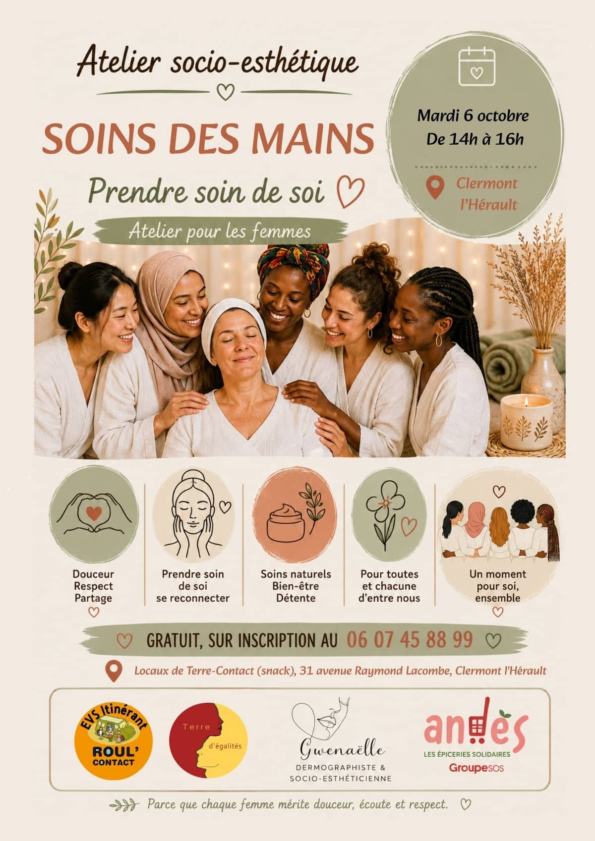 Illustration de l'événement : ATELIER BIEN ETRE -SOIN DES MAINS