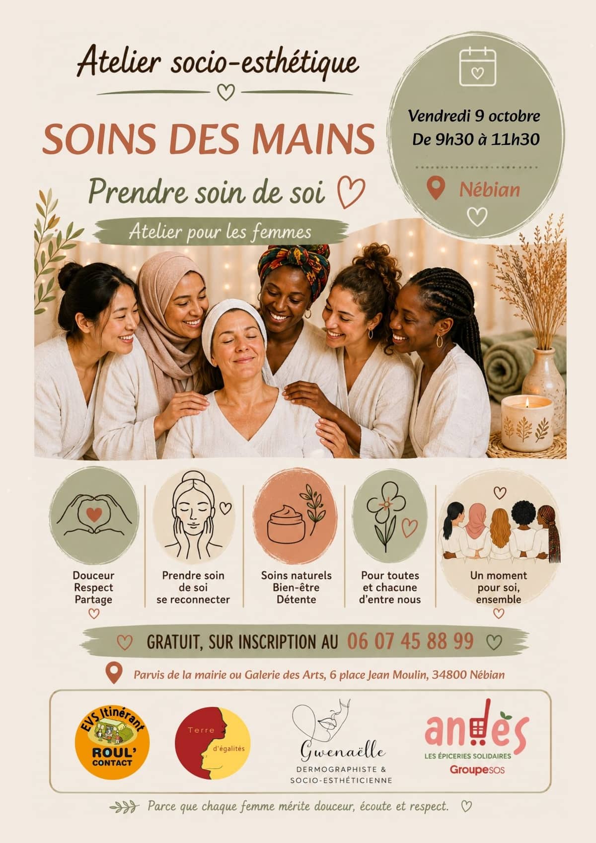 Illustration de l'événement : ATELIER BIEN ÊTRE SOIN DES MAINS