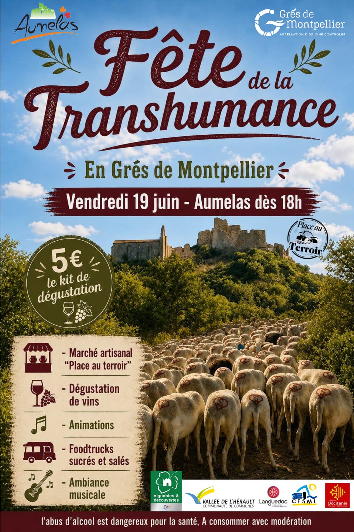 Illustration de l'événement : PLACE AU TERROIR - AUMELAS