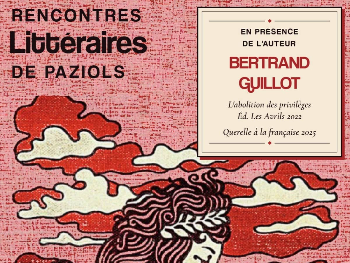 Illustration de l'événement : RENCONTRES LITTÉRAIRES DE PAZIOLS