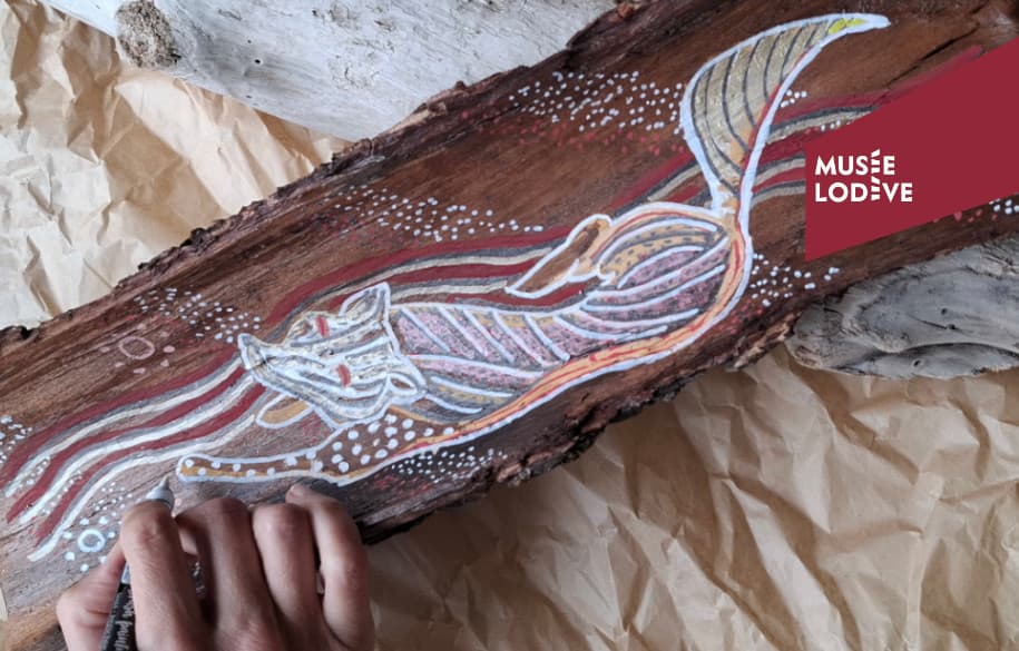 Illustration de l'événement : ATELIER DE L'EXPOSITION: PEINTURE SUR ÉCORCE