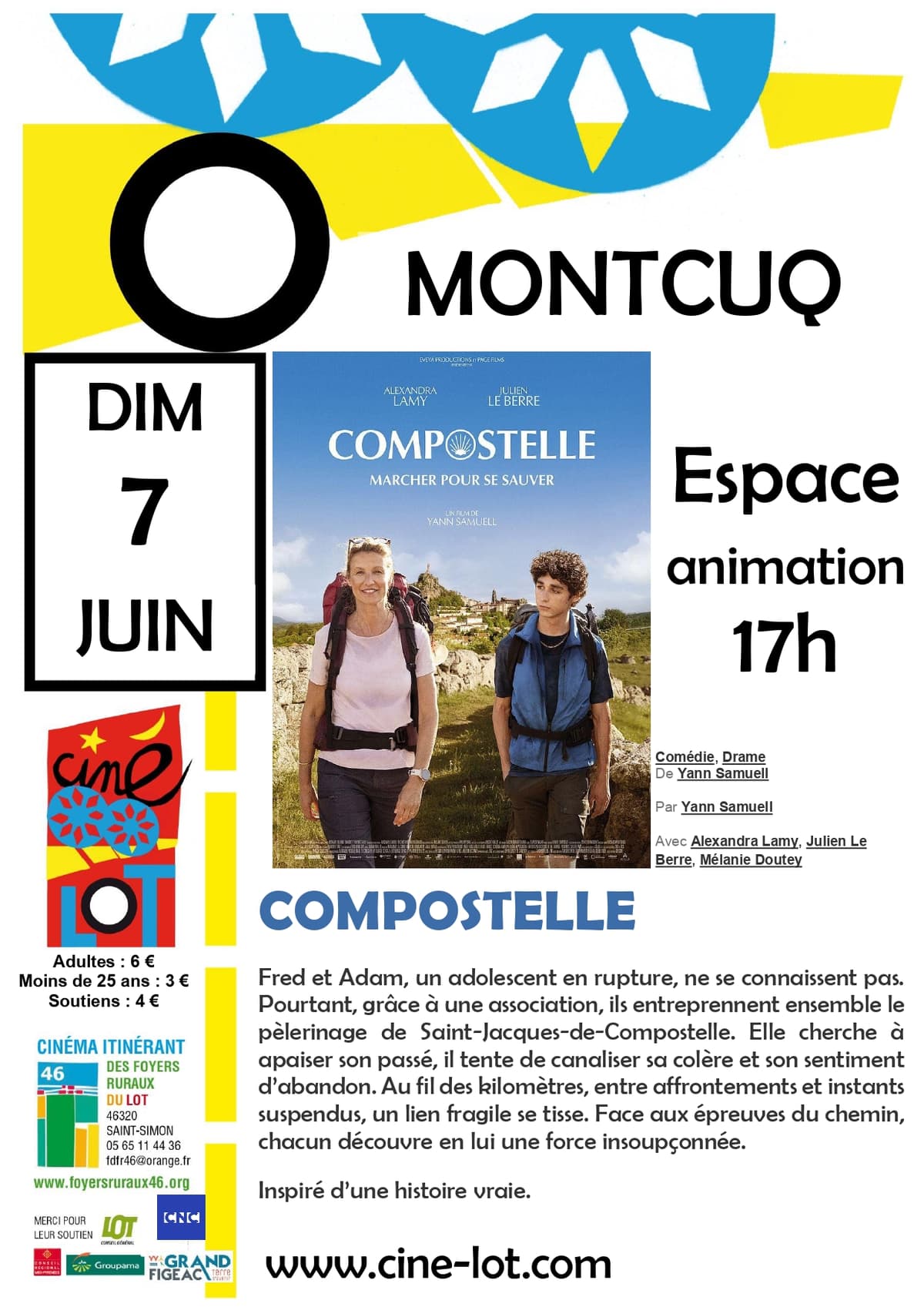 Illustration de l'événement : Ciné-Lot : "Compostelle"