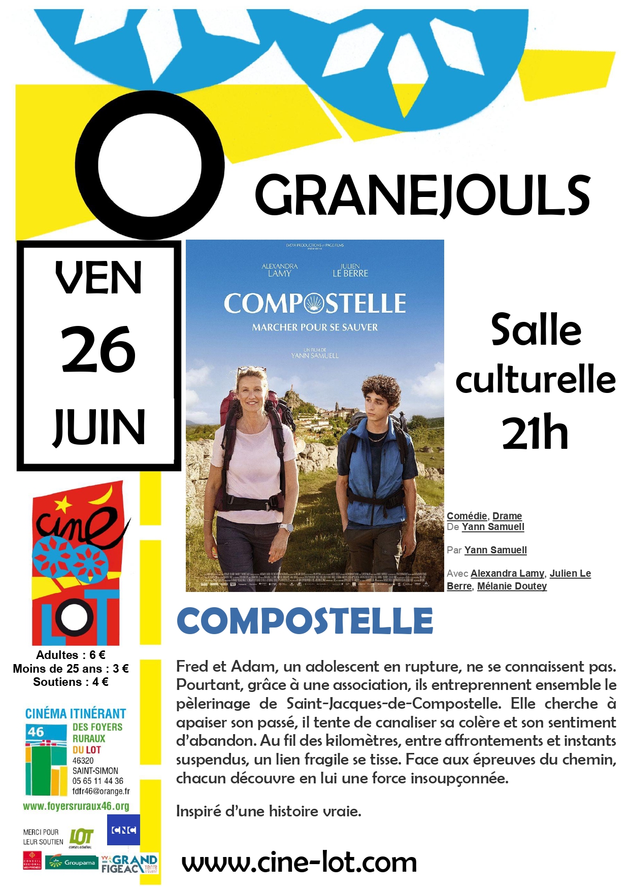 Illustration de l'événement : Ciné-Lot : "Compostelle"