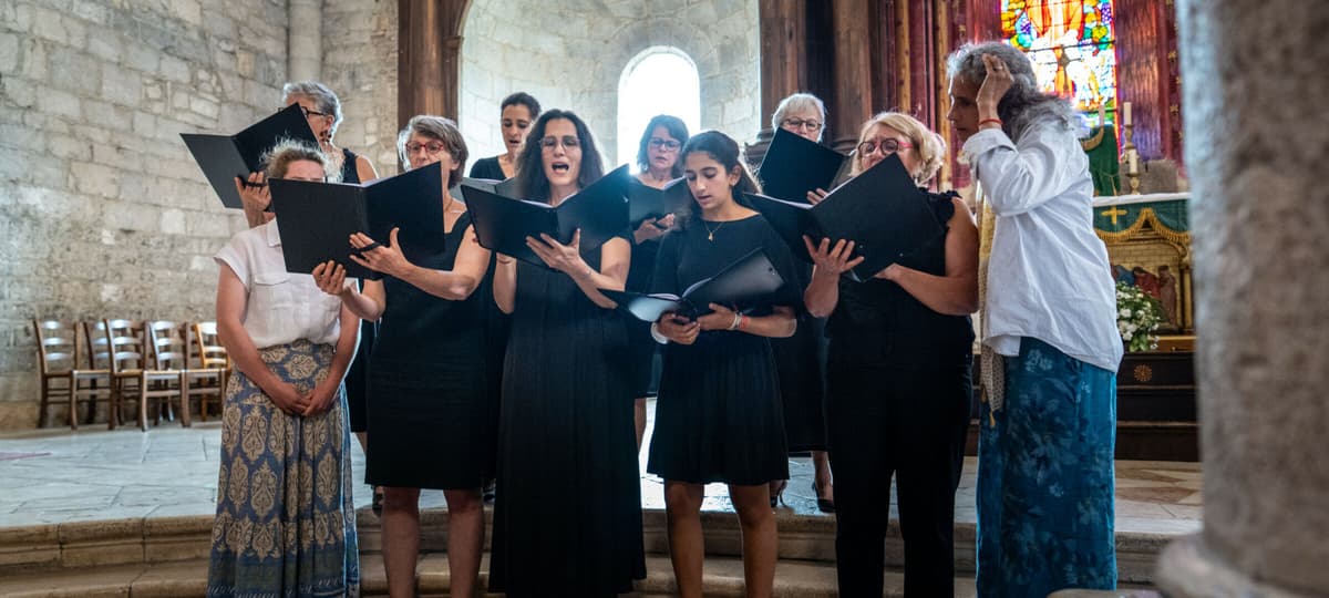 Illustration de l'événement : Festival de Rocamadour - Chœur des stagiaires