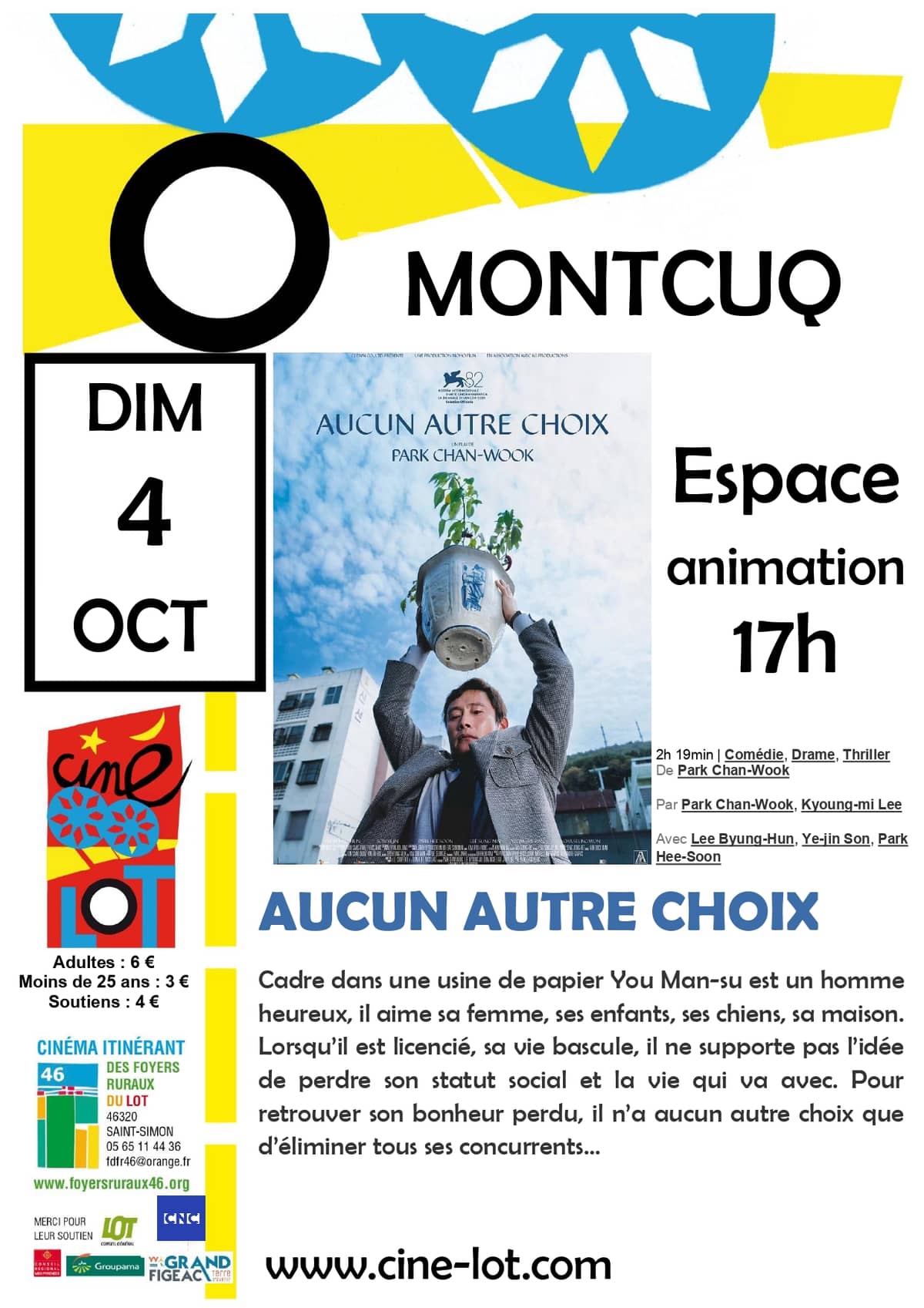 Illustration de l'événement : Ciné-Lot : "Aucun autre choix"