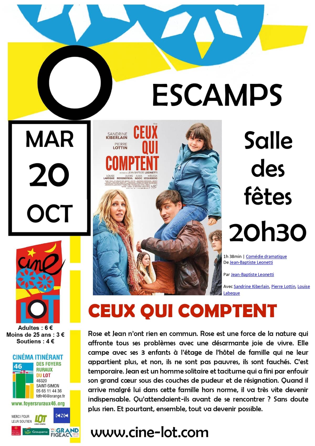 Illustration de l'événement : Ciné-Lot : "Ceux qui comptent"