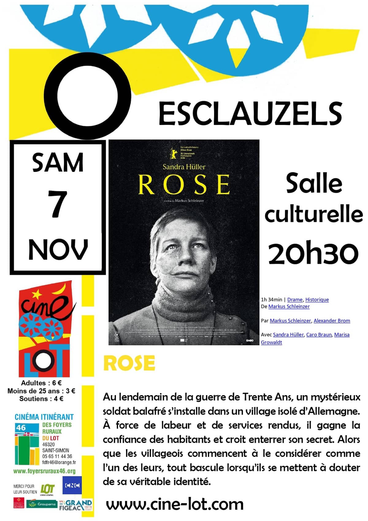 Illustration de l'événement : Ciné-Lot : "Rose"