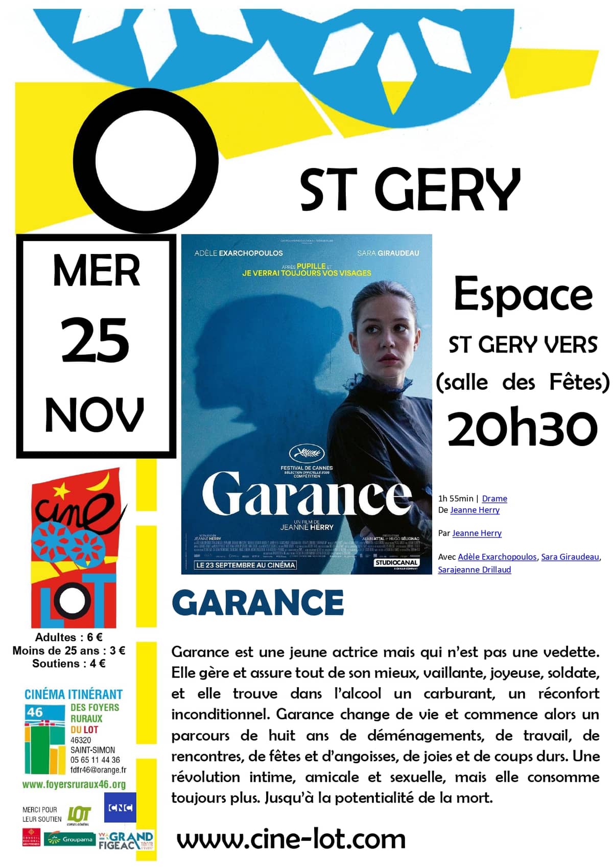 Illustration de l'événement : Ciné-Lot : "Garance"