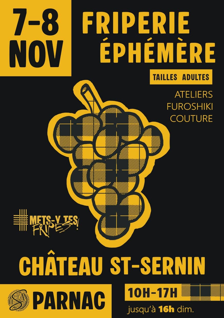 Illustration de l'événement : Friperie éphémère au Château Saint-Sernin