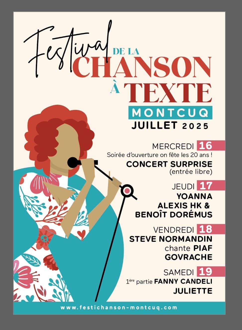 Illustration de l'événement : Festival de la Chanson à Texte de Montcuq : Stéphane Balmino et Lou Casa