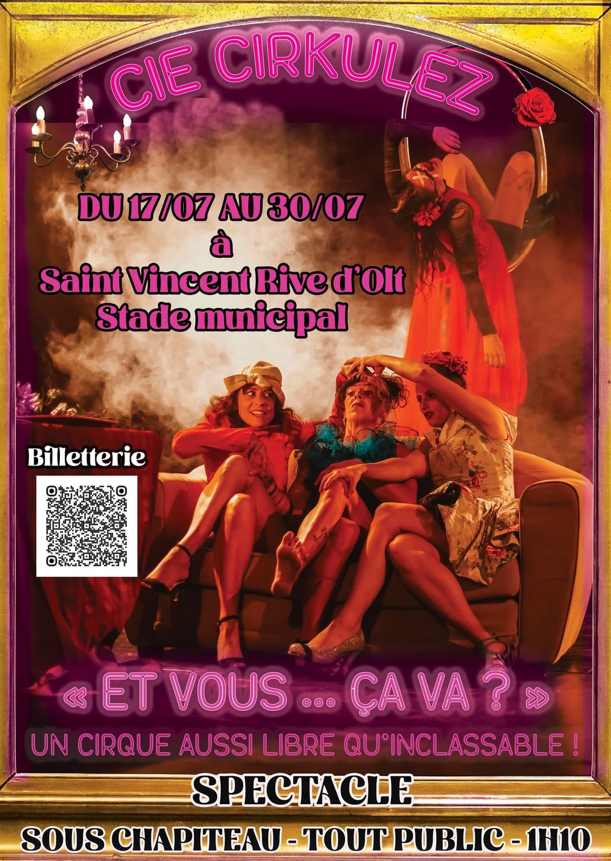 Illustration de l'événement : Cirque - Compagnie Cirkulez - "Et vous... ça va ?"