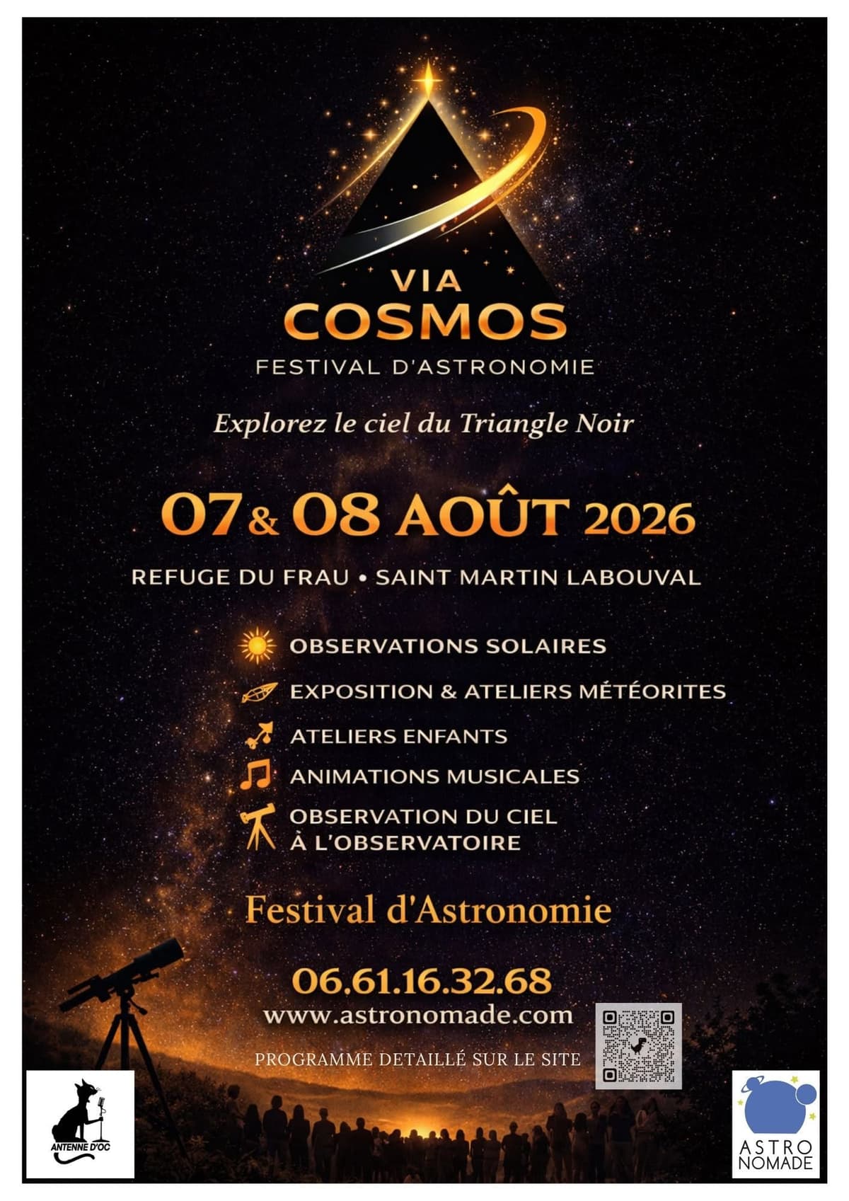 Illustration de l'événement : Festival d’Astronomie Vià Cosmos