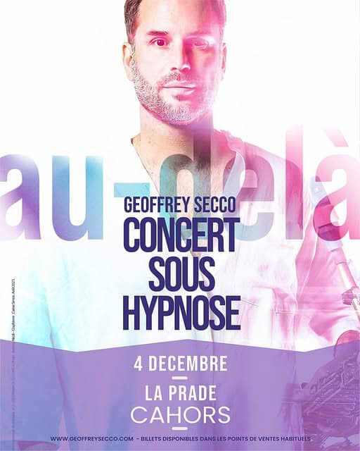 Illustration de l'événement : Concert sous hypnose "Au delà" - Geoffrey SECCO