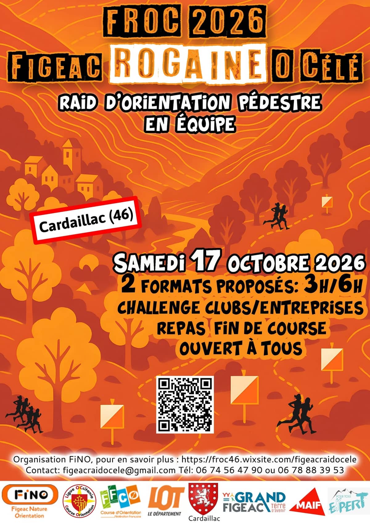 Illustration de l'événement : Figeac Rogaine O'Célé à Cardaillac