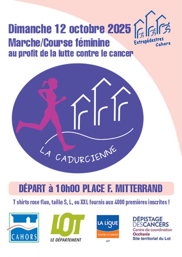 Illustration de l'événement : Octobre rose à Cahors : "La Cadurcienne"