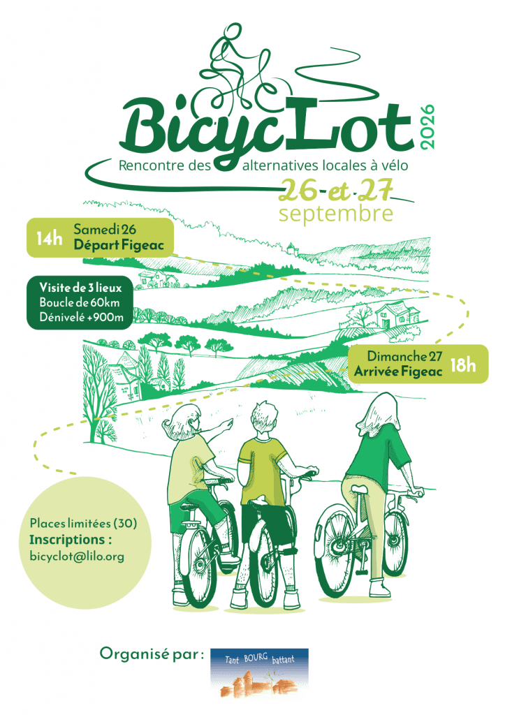 Illustration de l'événement : Semaine de la mobilité à Figeac : Randonnée à vélo de BicycLot