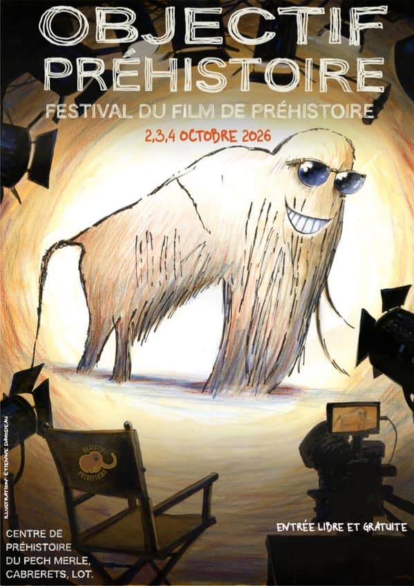 Illustration de l'événement : Objectif Préhistoire : Festival du film de Préhistoire