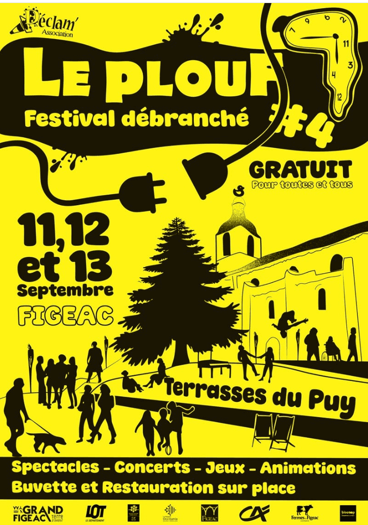 Illustration de l'événement : Le Plouf #4 Festival Débranché à Figeac