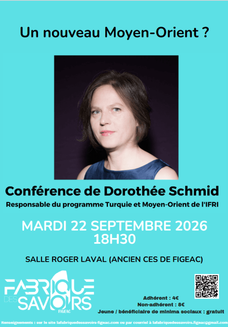 Illustration de l'événement : Conférence à Figeac : Un nouveau Moyen-Orient ?