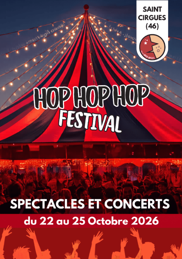 Illustration de l'événement : Hop Hop Hop Festival à Saint-Cirgues !