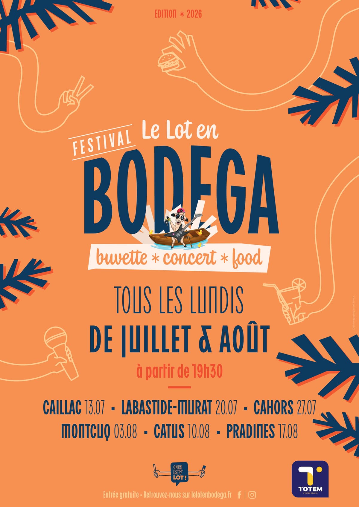 Illustration de l'événement : Le Lot en Bodéga à Caillac