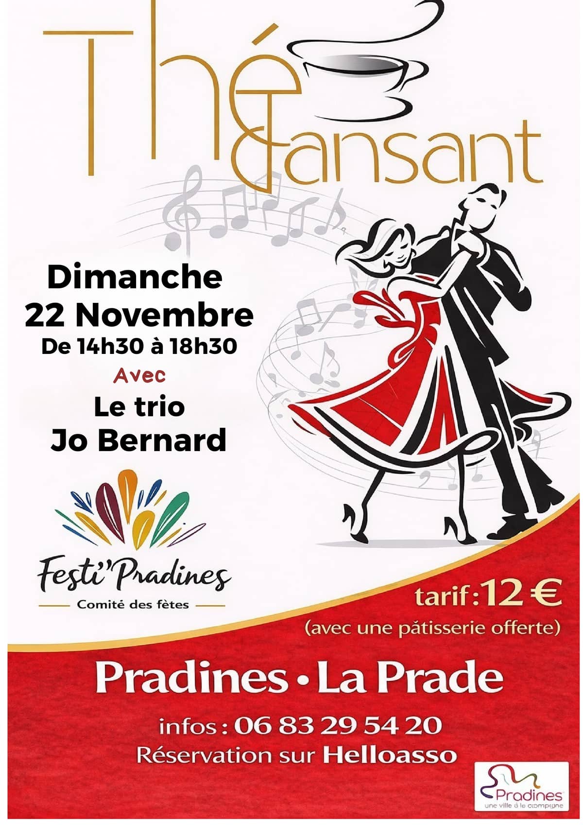 Illustration de l'événement : Thé dansant à la Prade