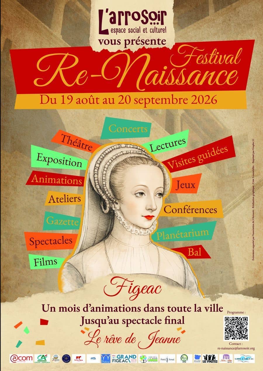 Illustration de l'événement : Figeac fête la Re-Naissance sous toutes ses formes avec l'Arrosoir !