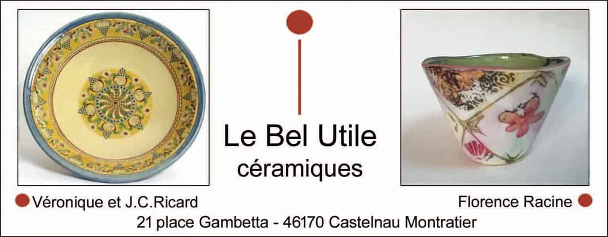 Illustration de l'événement : Exposition de céramiques à la galerie Le Bel Utile