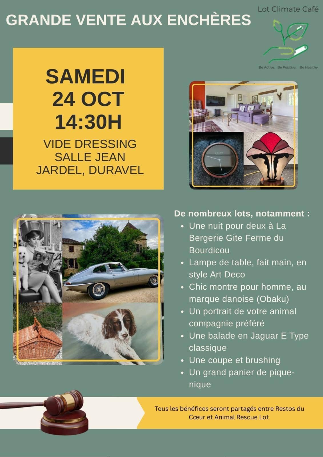 Illustration de l'événement : Vide-dressing caritatif à Duravel