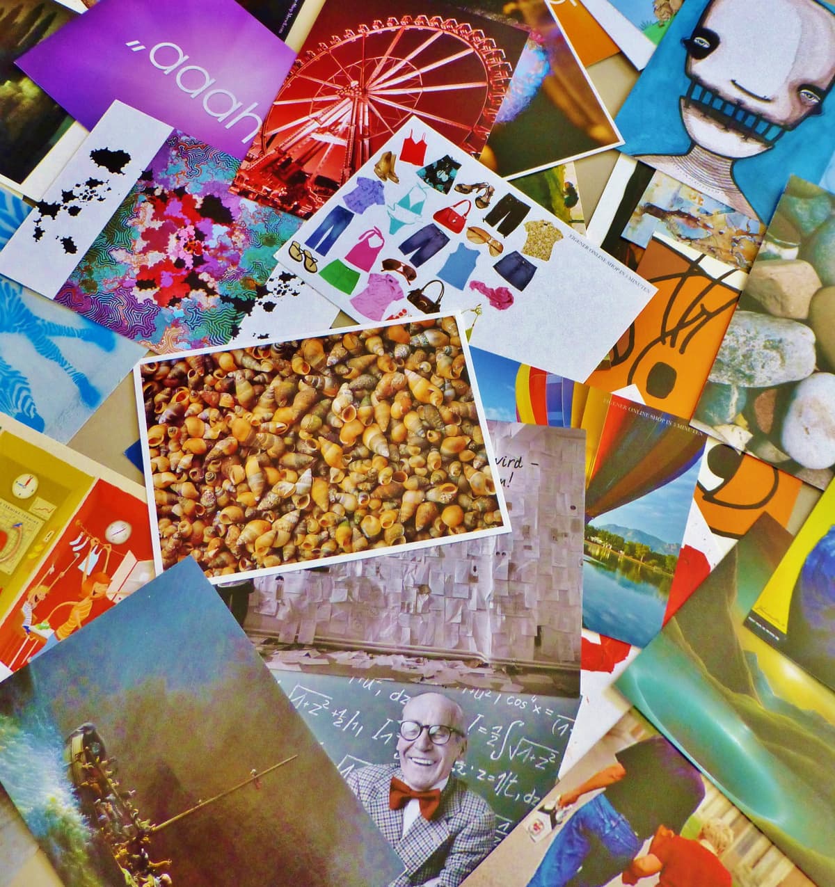 Illustration de l'événement : Atelier - carte postale intemporelle