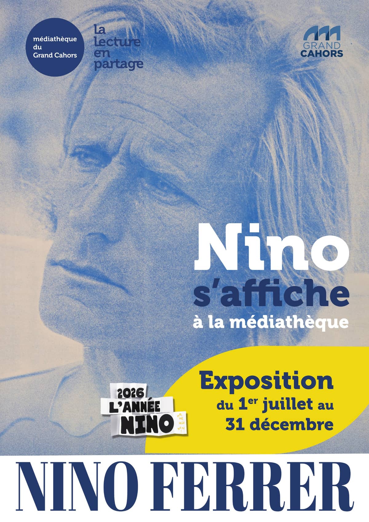 Illustration de l'événement : Exposition Nino Ferrer s'affiche