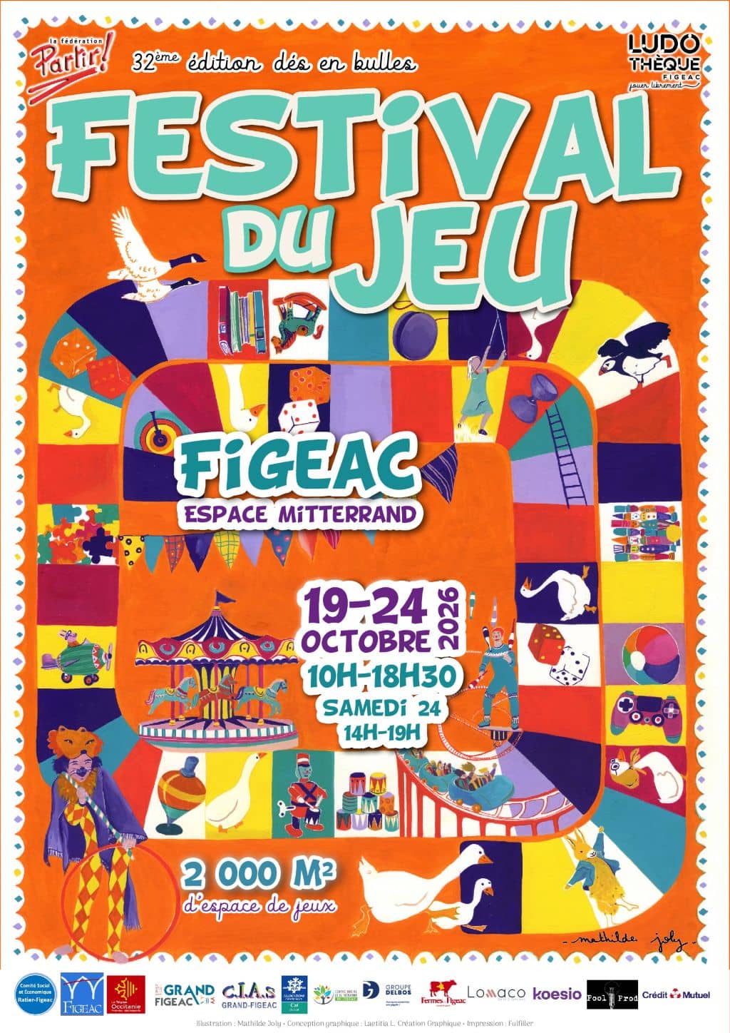 Illustration de l'événement : Festival du Jeu "Dés en Bulles"
