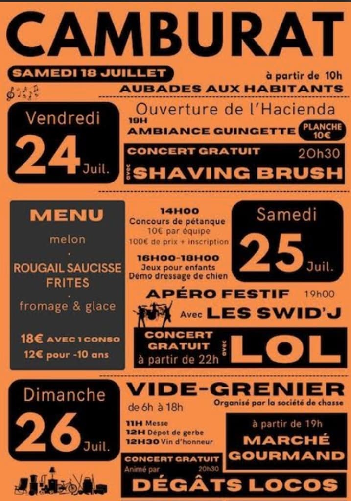 Illustration de l'événement : Fête votive de Camburat